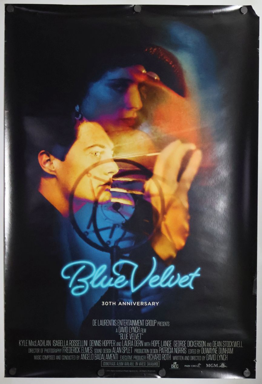 Blue Velvet (2016) original theatrical movie poster - Final