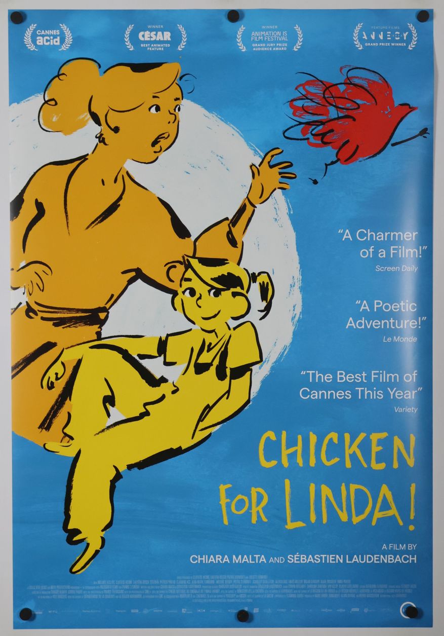 Chicken for Linda! (2023) original theatrical movie poster - Final