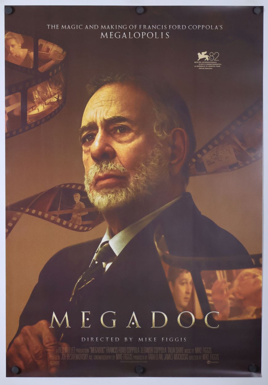 Megadoc (2025) original theatrical movie poster - Final