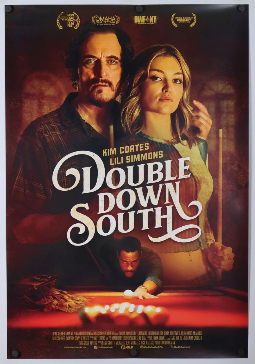 Double Down South (2024) original theatrical movie poster - Final