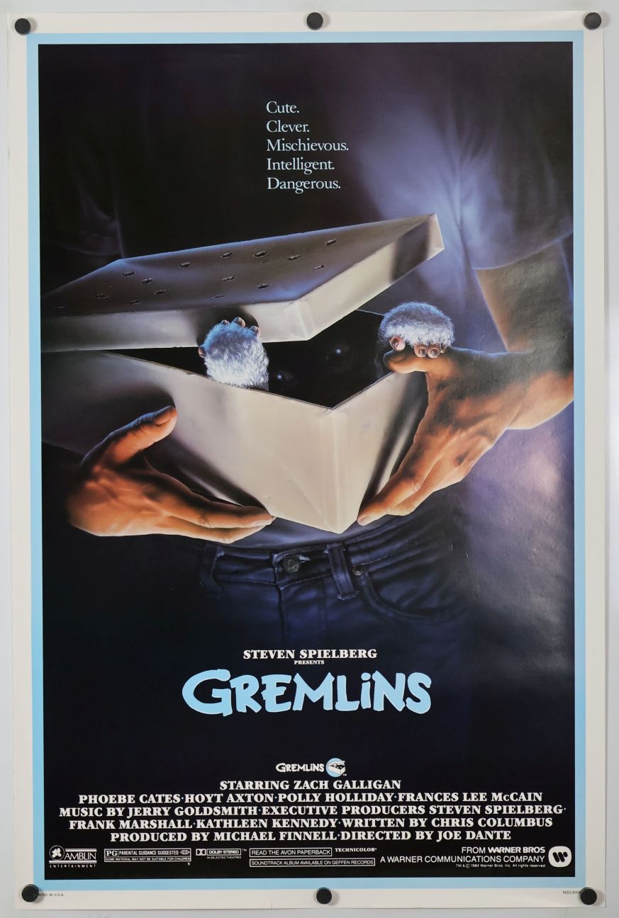 Gremlins (1984) original theatrical movie poster - Final