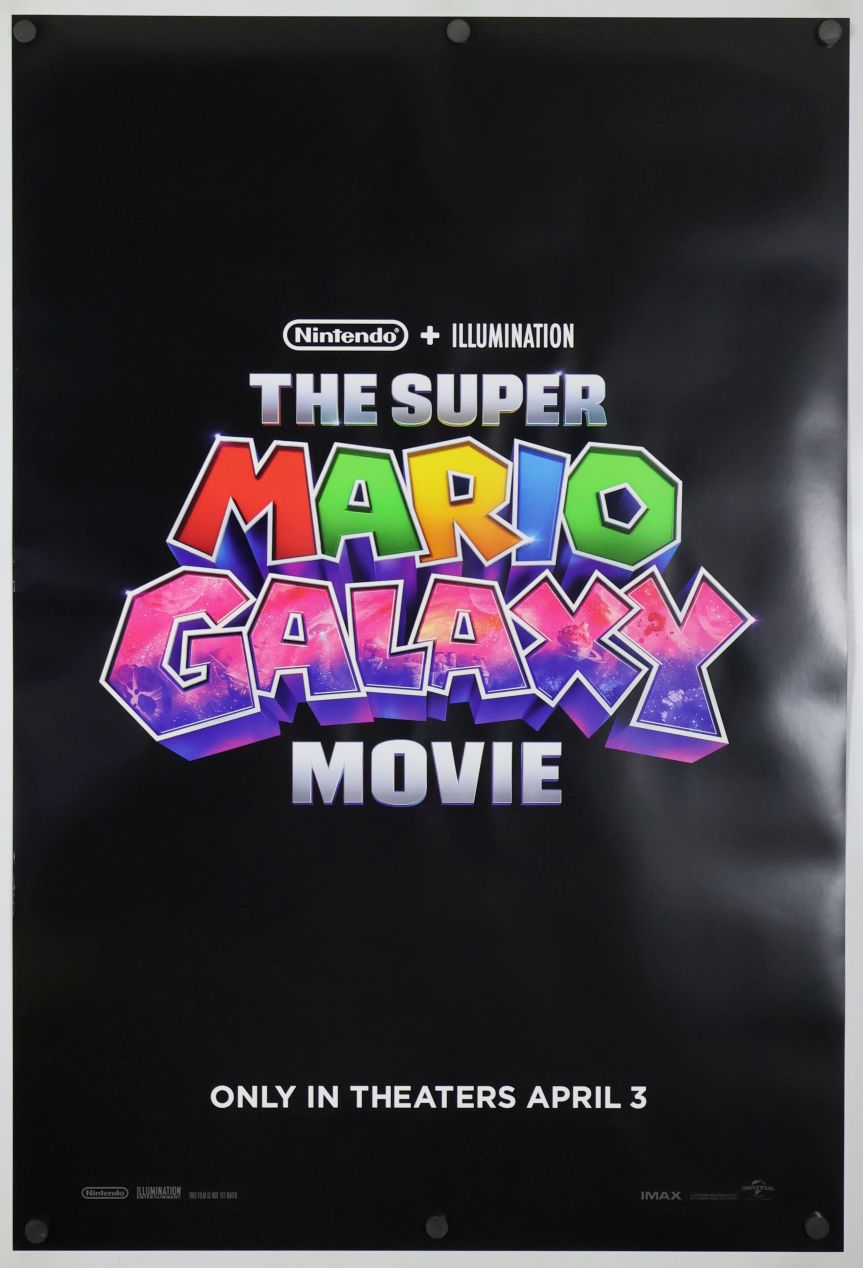 The Super Mario Bros. Movie Sequel (2026) original theatrical movie poster - Advance