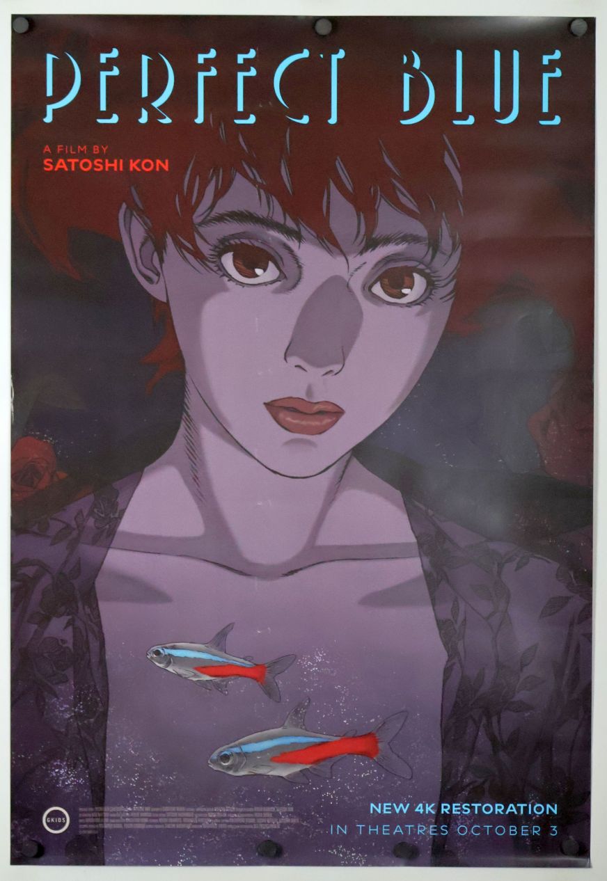 Perfect Blue (2025) original theatrical movie poster - Re-Release