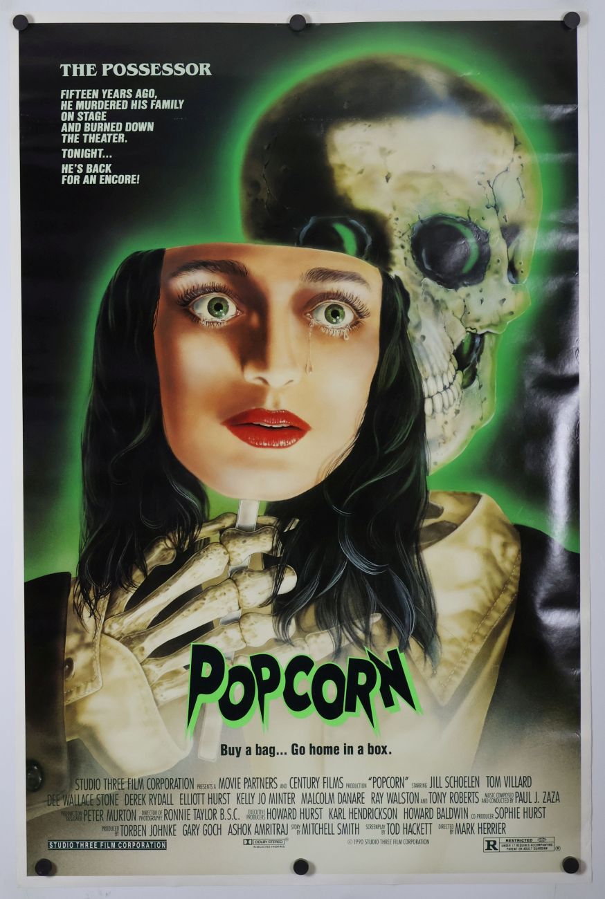 Popcorn (1991) original theatrical movie poster - Final
