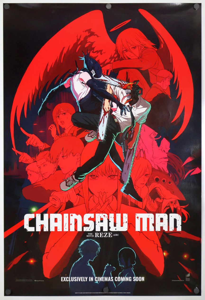 Chainsaw Man - The Movie: Reze Arc (2025) original theatrical movie poster - International