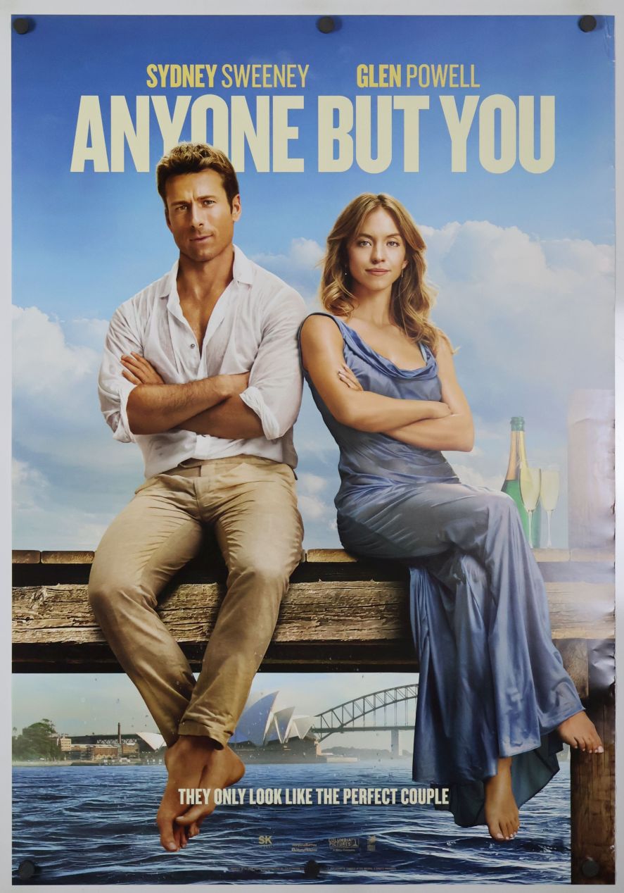 Anyone But You (2024) original theatrical movie poster - Final
