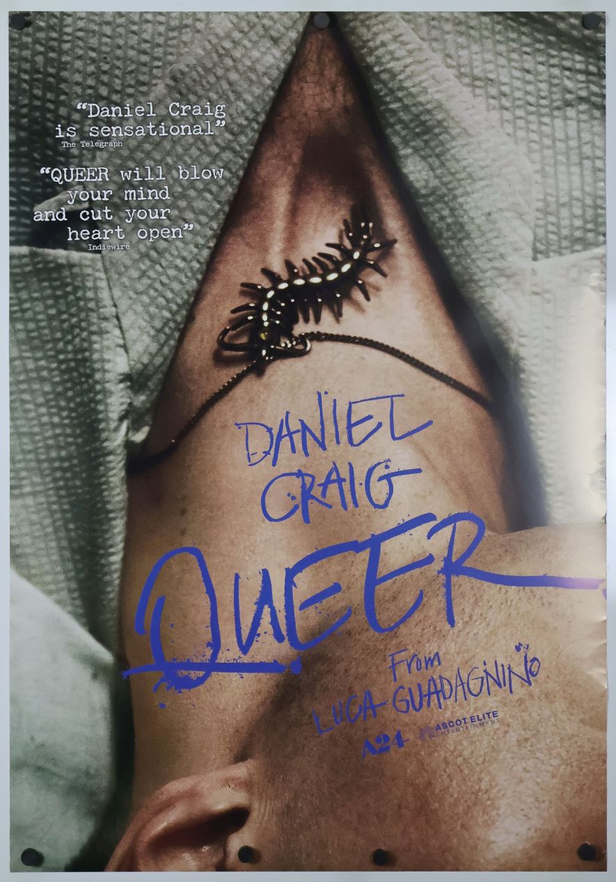 Queer (2024) original theatrical movie poster - Final