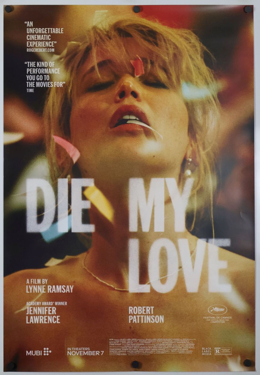 Die, My Love (2025) original theatrical movie poster - Final