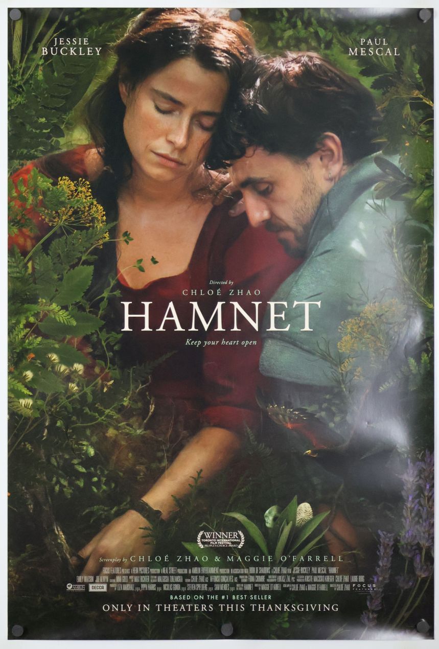 Hamnet (2025) original theatrical movie poster - Final