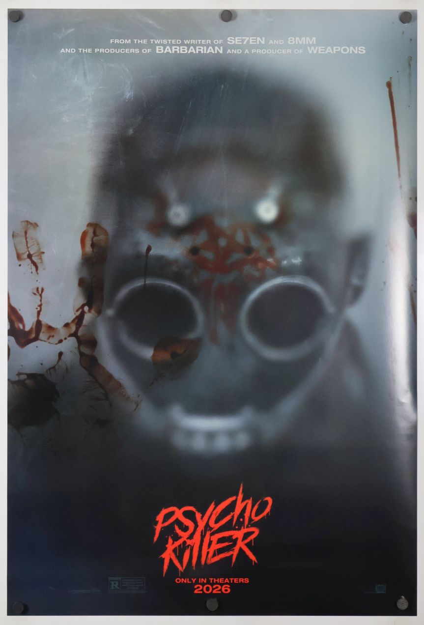 Psycho Killer (2026) original theatrical movie poster - Advance