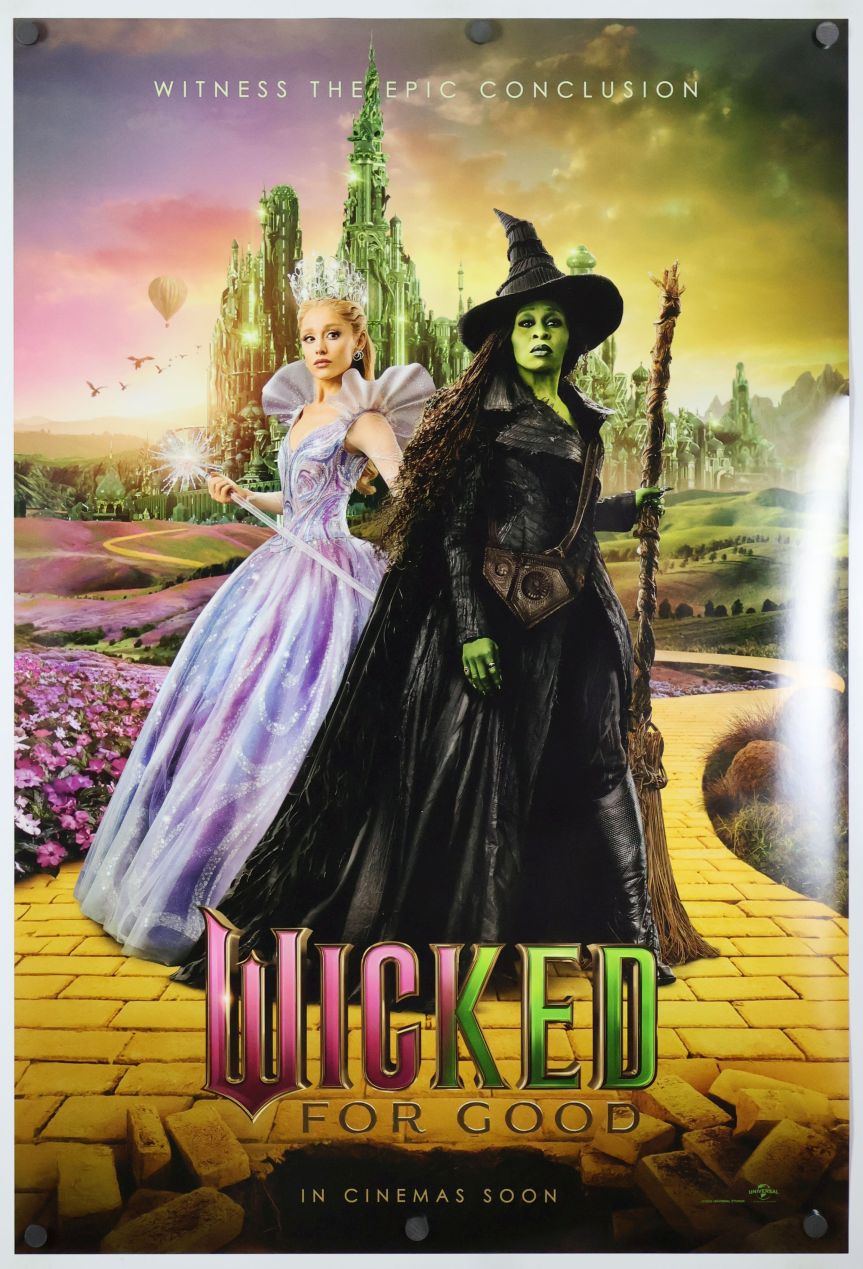 Wicked: Part Two (2025) original theatrical movie poster - International Advance E