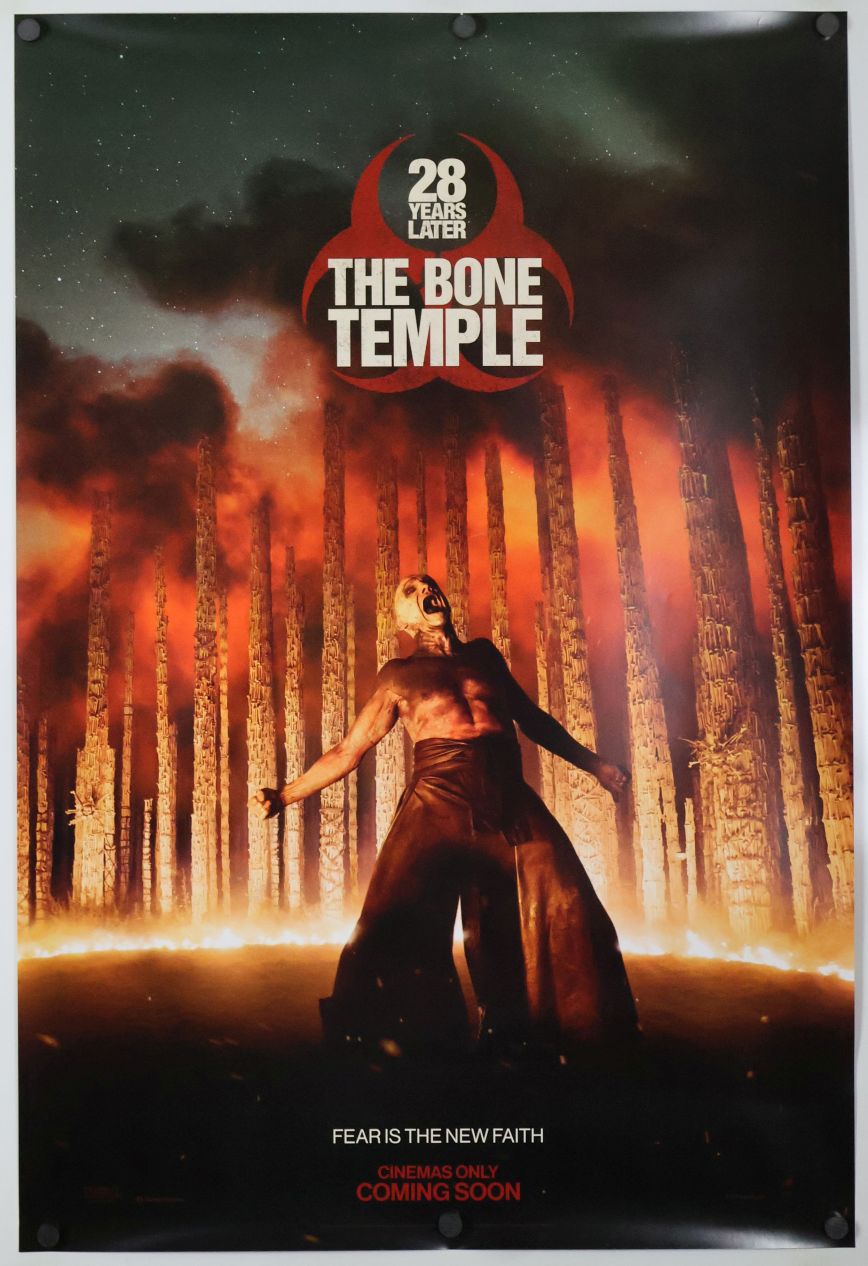 28 Years Later: The Bone Temple (2026) original theatrical movie poster - International Advance