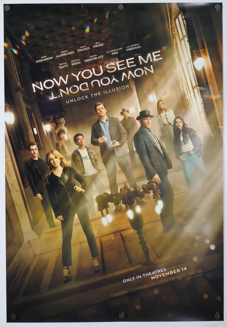 Now You See Me 3 (2025) original theatrical movie poster - Style B