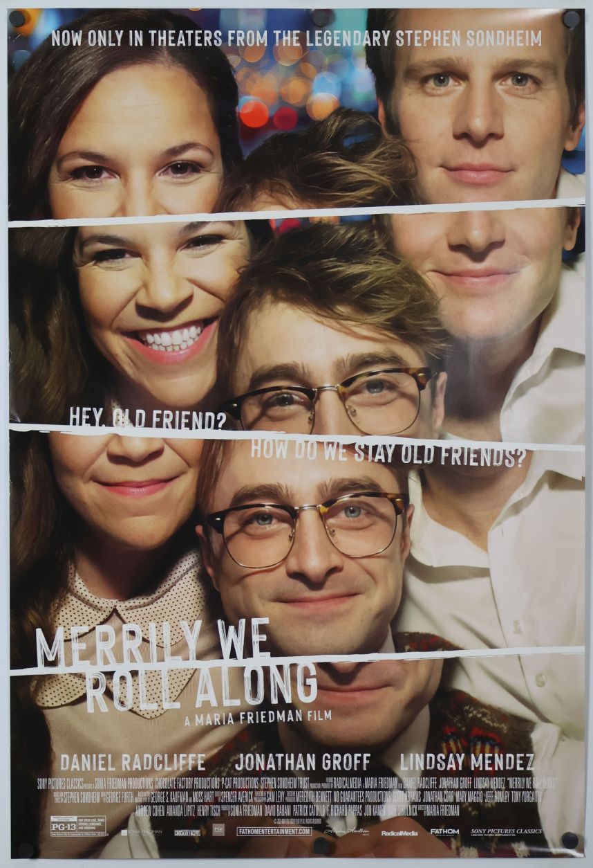Merrily We Roll Along (2025) original theatrical movie poster - Final