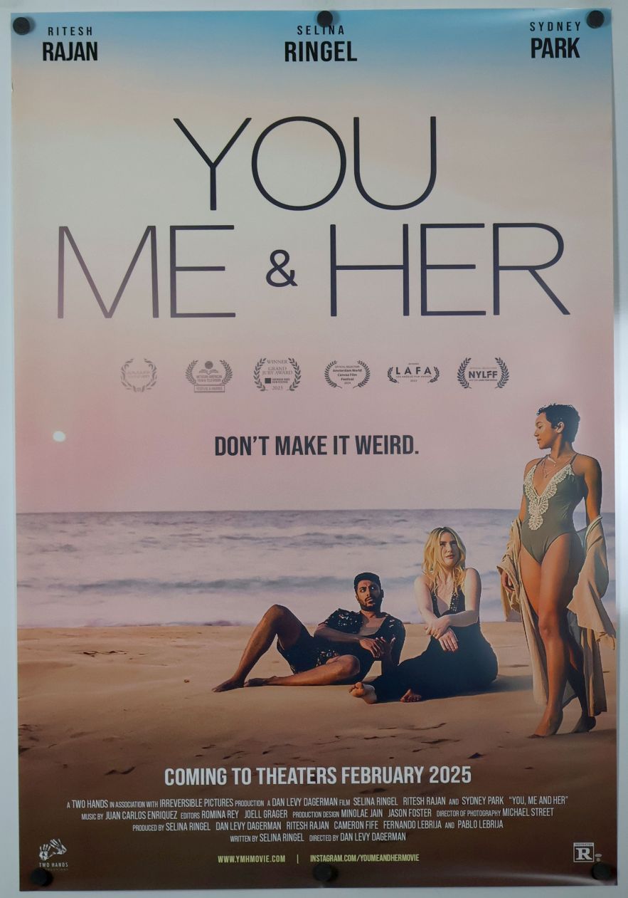 You, Me & Her (2025) original theatrical movie poster - Final