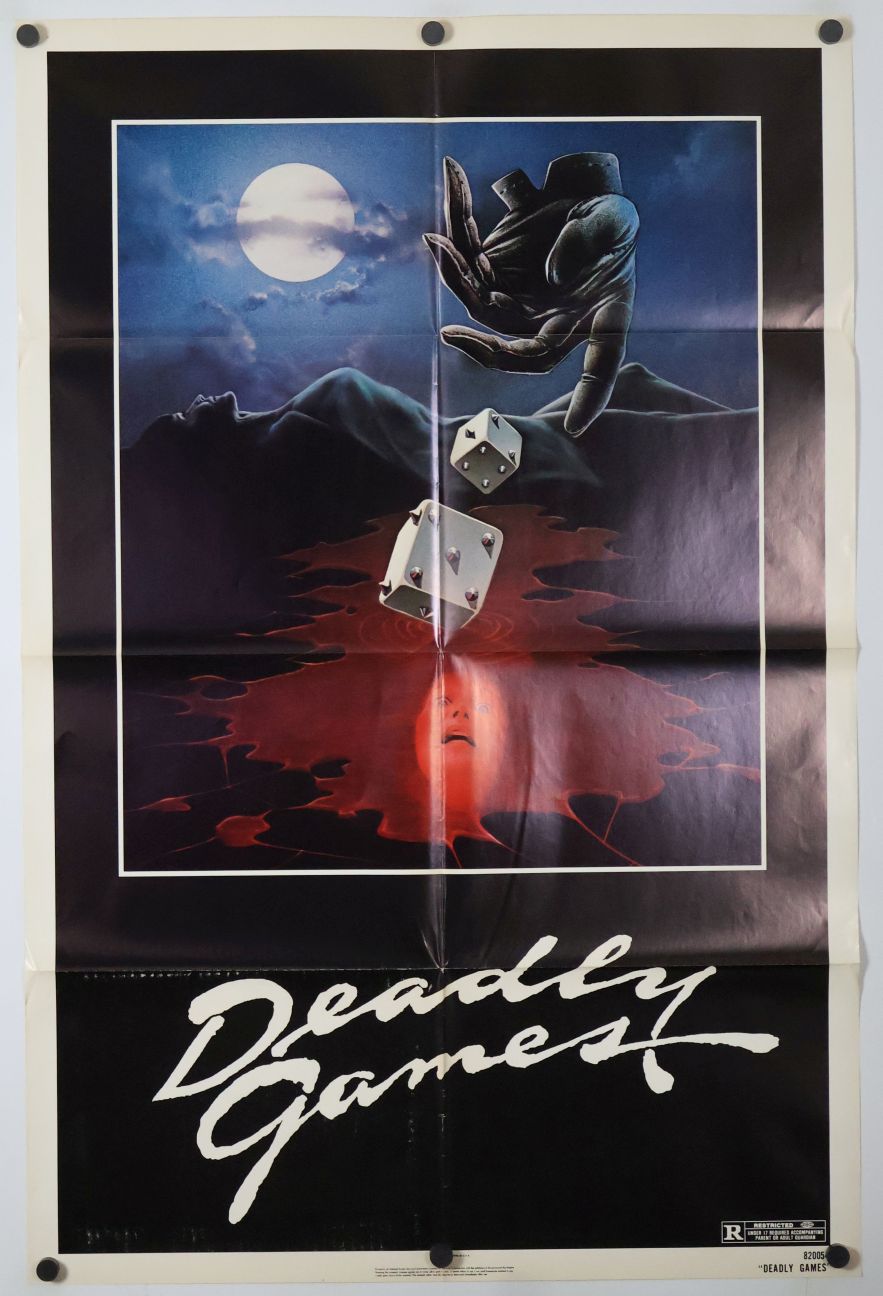 Deadly Games (1982) original theatrical movie poster - Final
