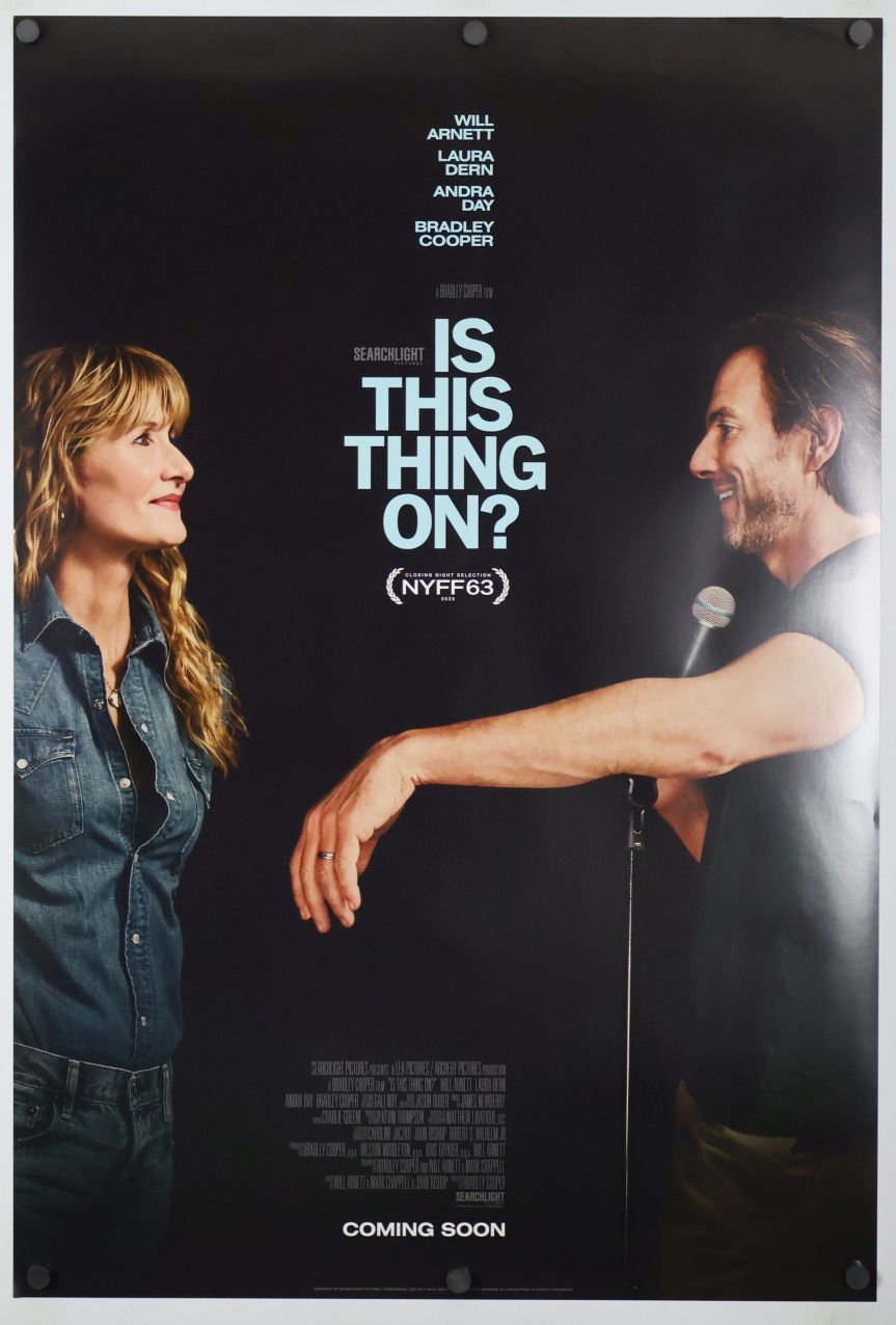 Is This Thing On? (2025) original theatrical movie poster - International