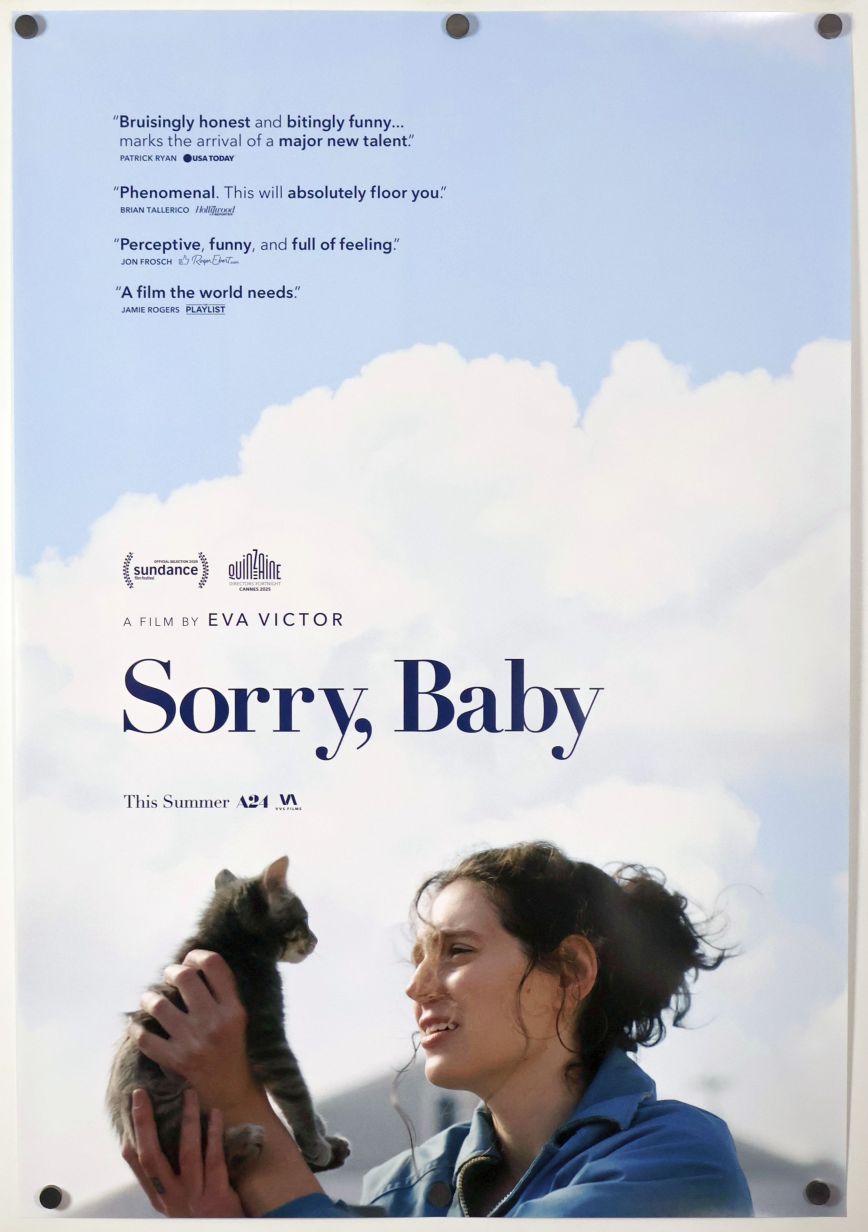 Sorry, Baby (2025) original theatrical movie poster - Final