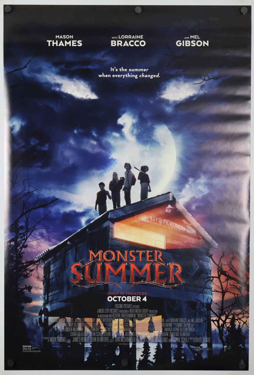Monster Summer (2024) original theatrical movie poster - Final