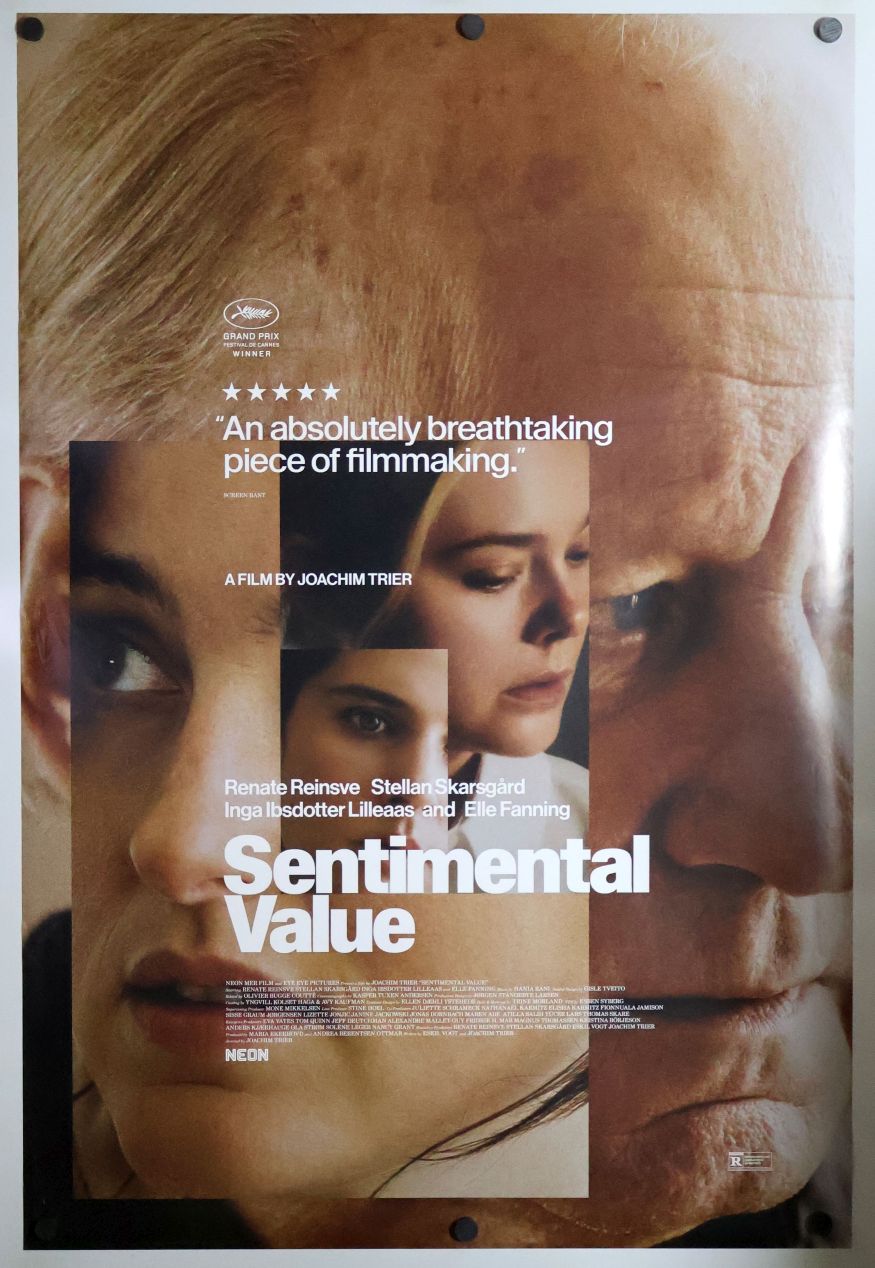 Sentimental Value (2025) original theatrical movie poster - Final