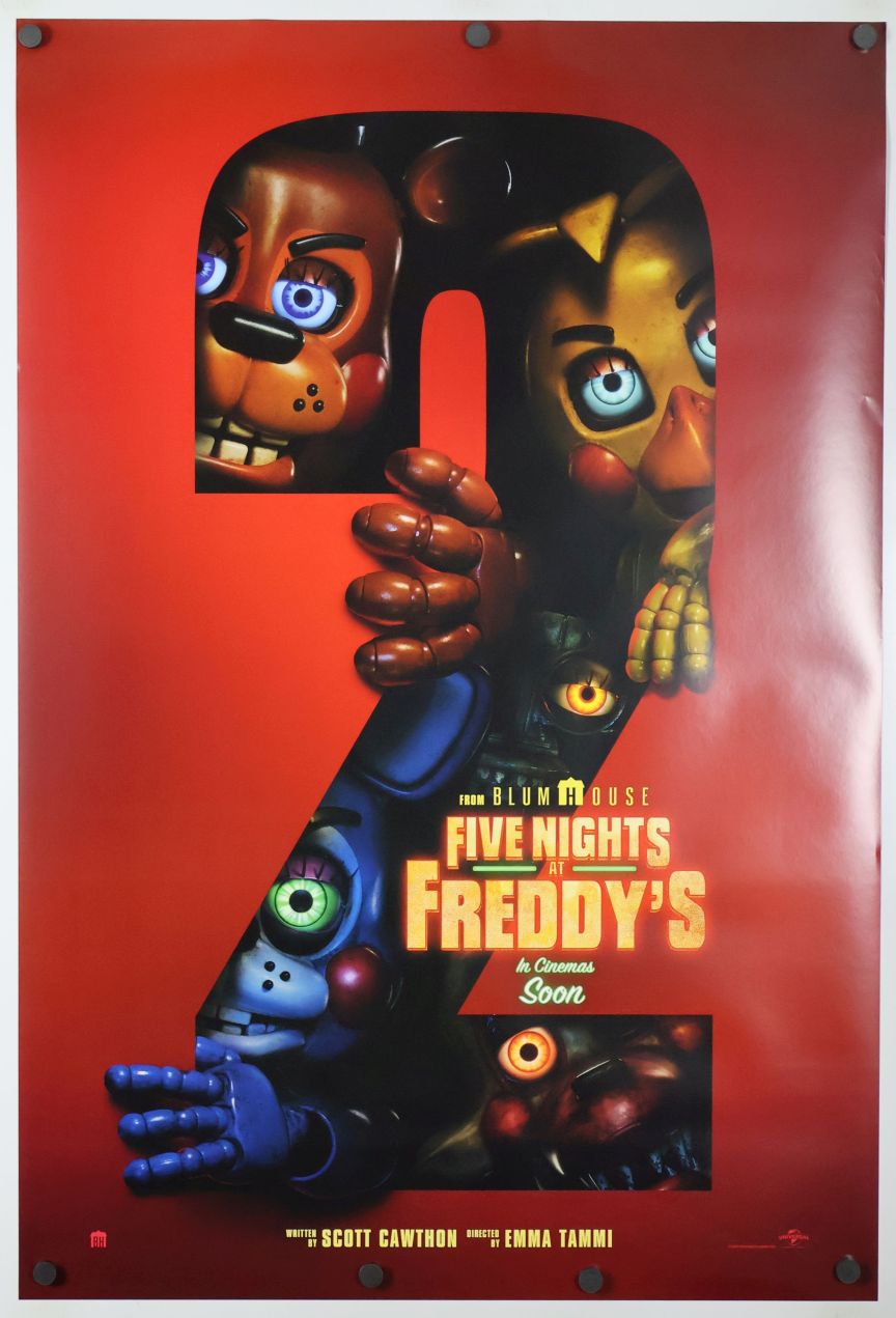 Five Nights at Freddy's 2 (2025) original theatrical movie poster - International Final