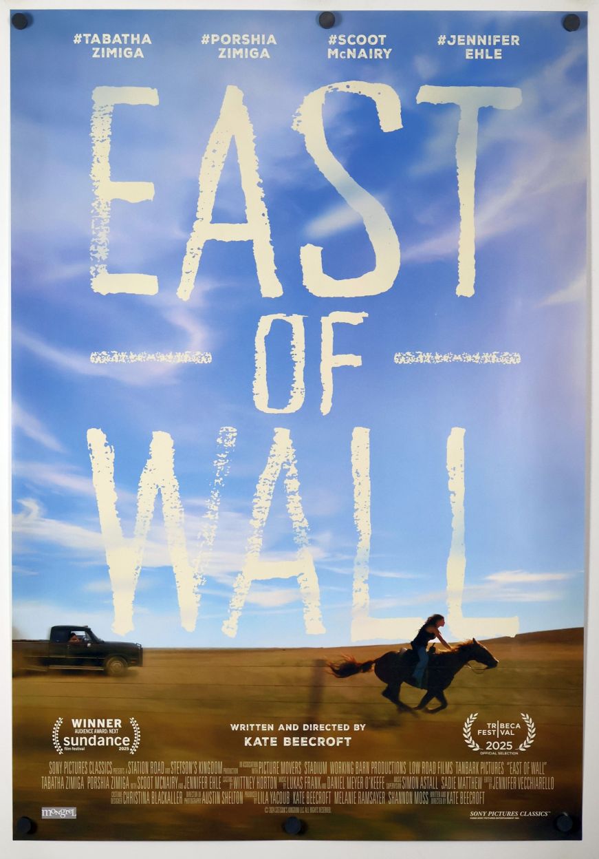 East of Wall (2025) original theatrical movie poster - Final