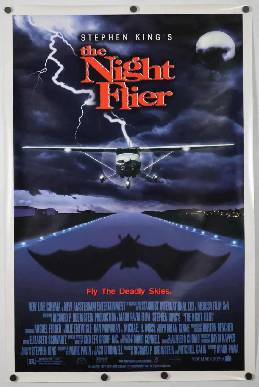 The Night Flier (1997) original theatrical movie poster - Final