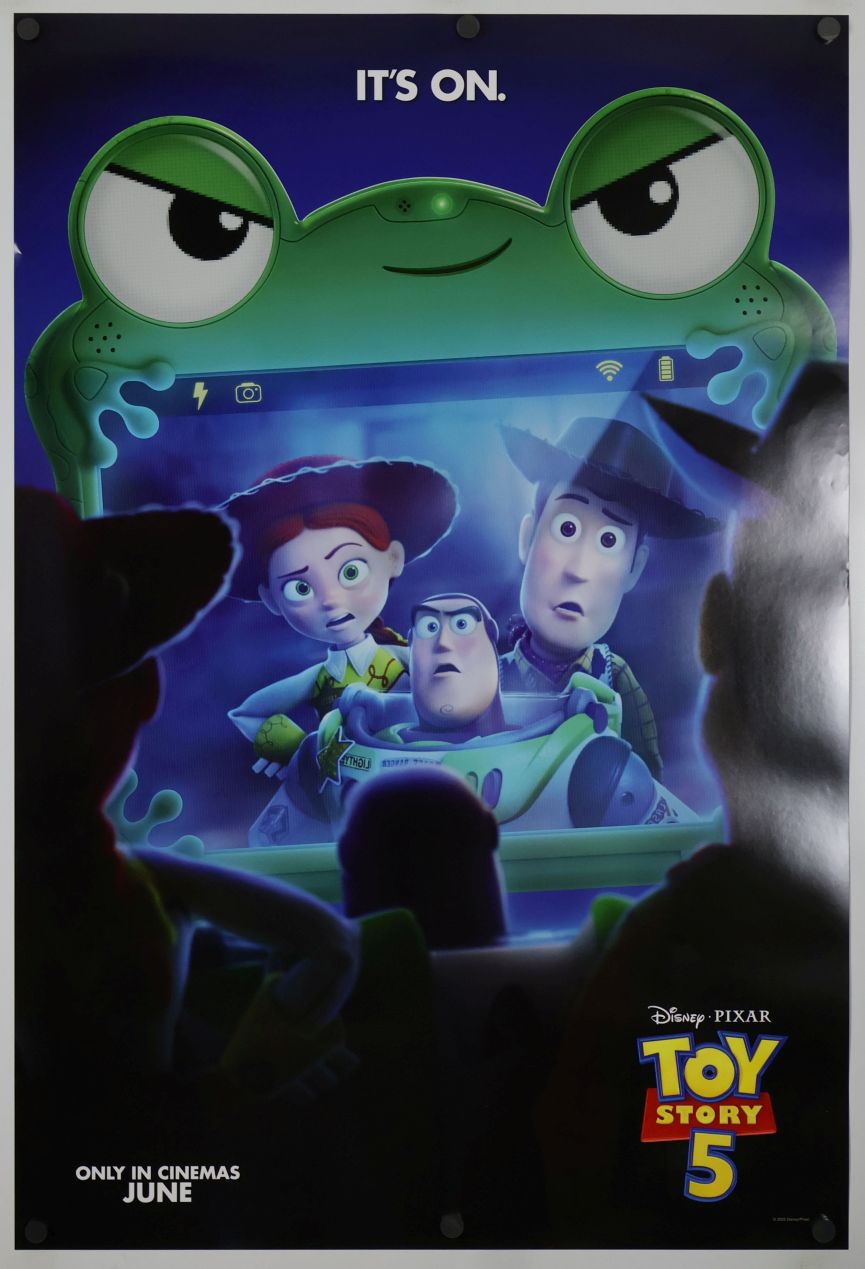 Toy Story 5 (2026) original theatrical movie poster - International Advance