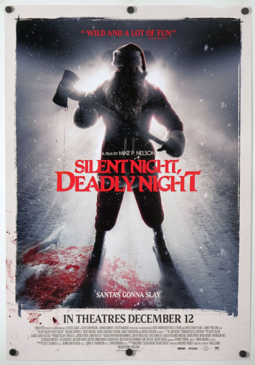 Silent Night, Deadly Night (2025) original theatrical movie poster - Final