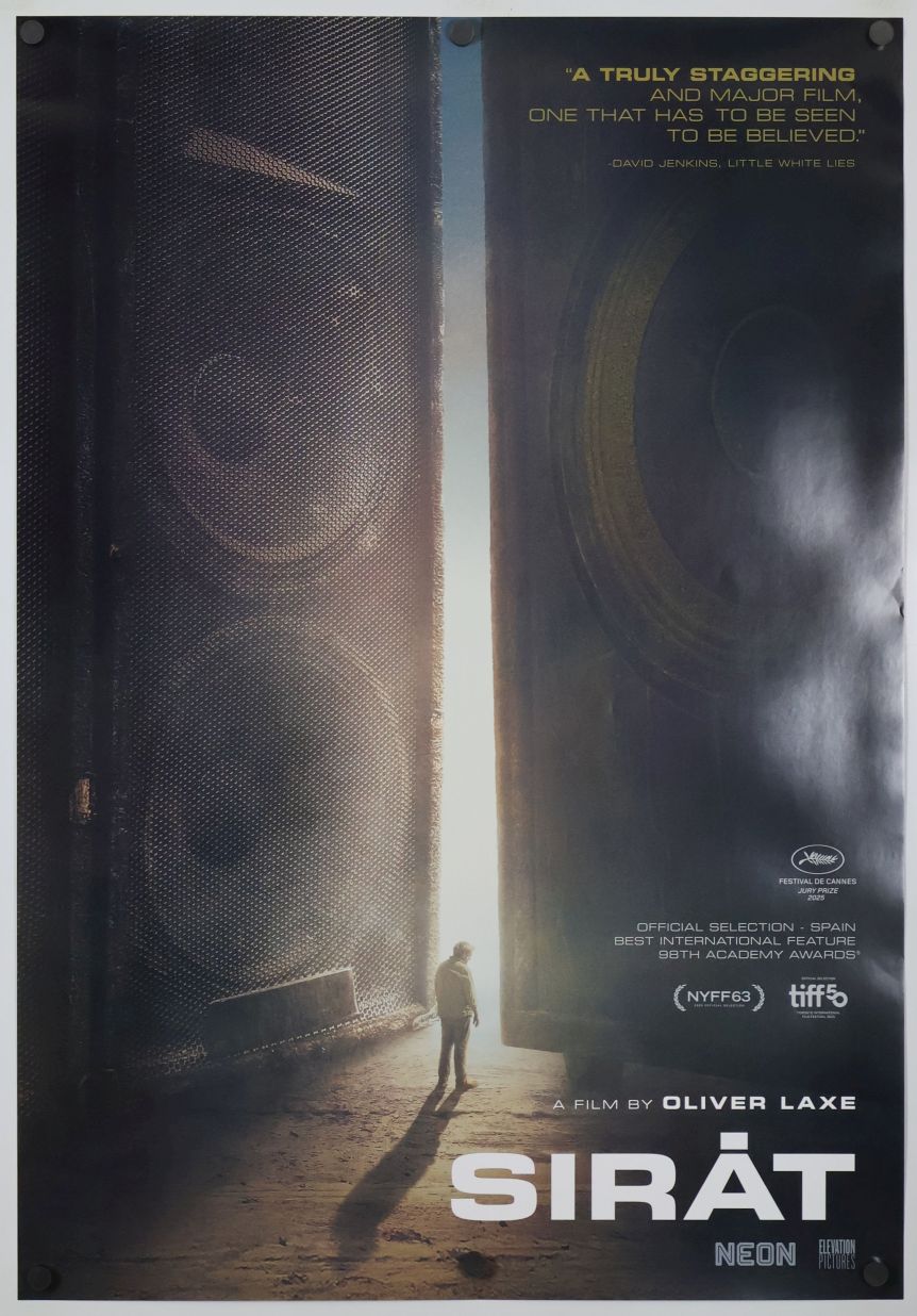 Sirât (2025) original theatrical movie poster - Final