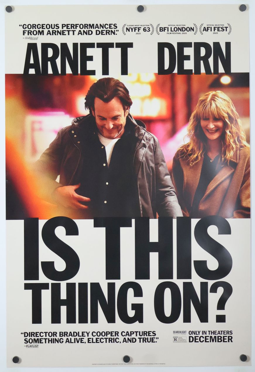 Is This Thing On? (2025) original theatrical movie poster - Final