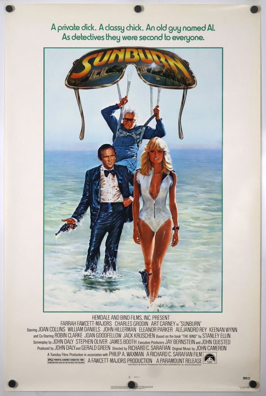 Sunburn (1979) original theatrical movie poster - Final
