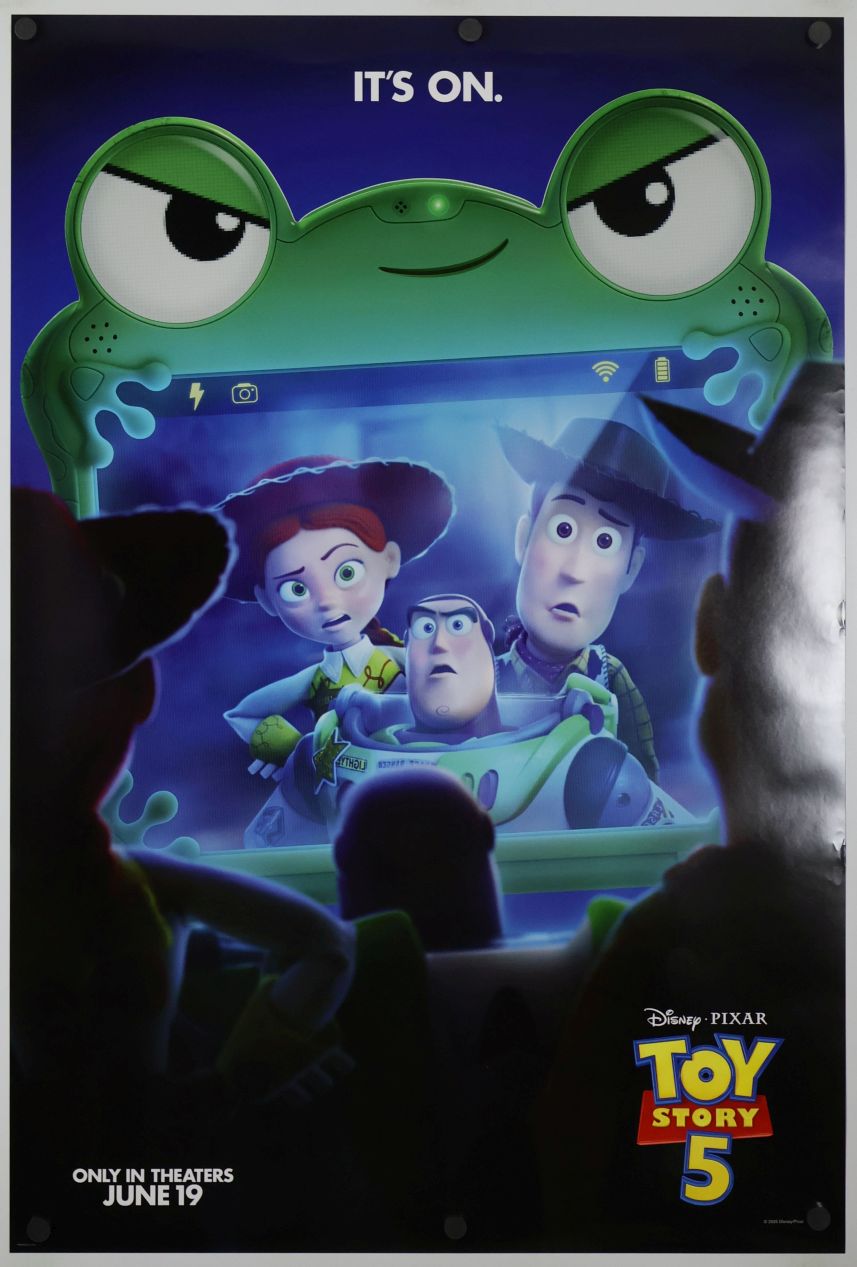 Toy Story 5 (2026) original theatrical movie poster - Advance