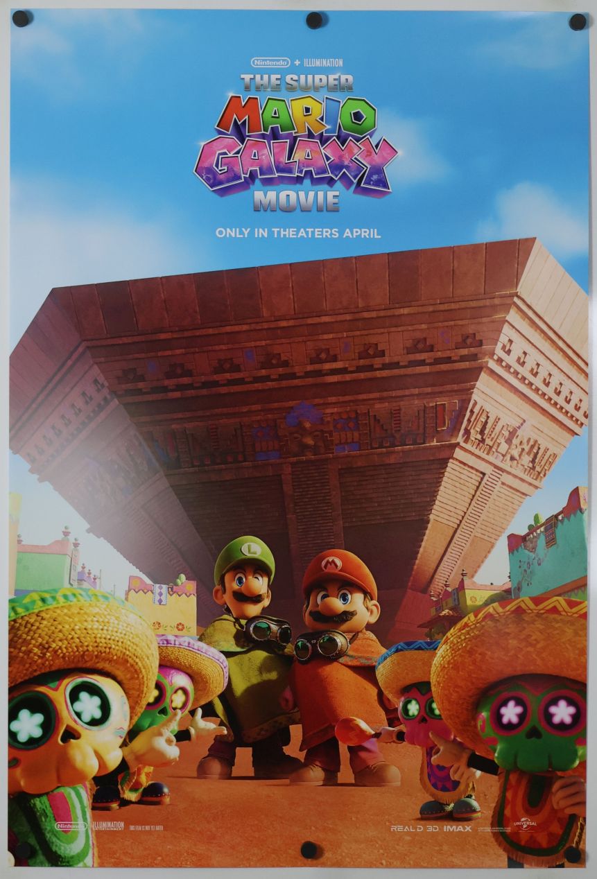 The Super Mario Bros. Movie Sequel (2026) original theatrical movie poster - Advance Style B