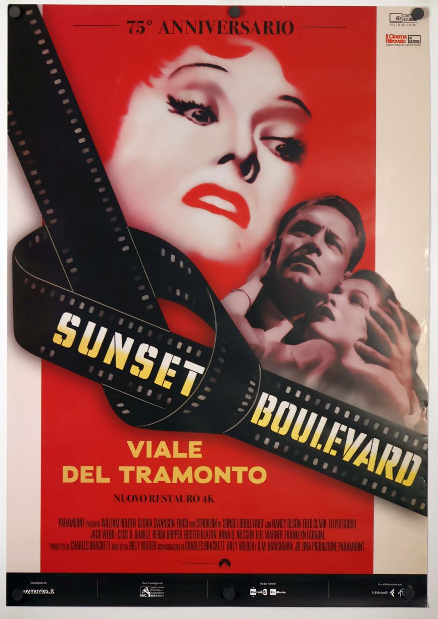 Sunset Boulevard (2025) original theatrical movie poster - Re-Release