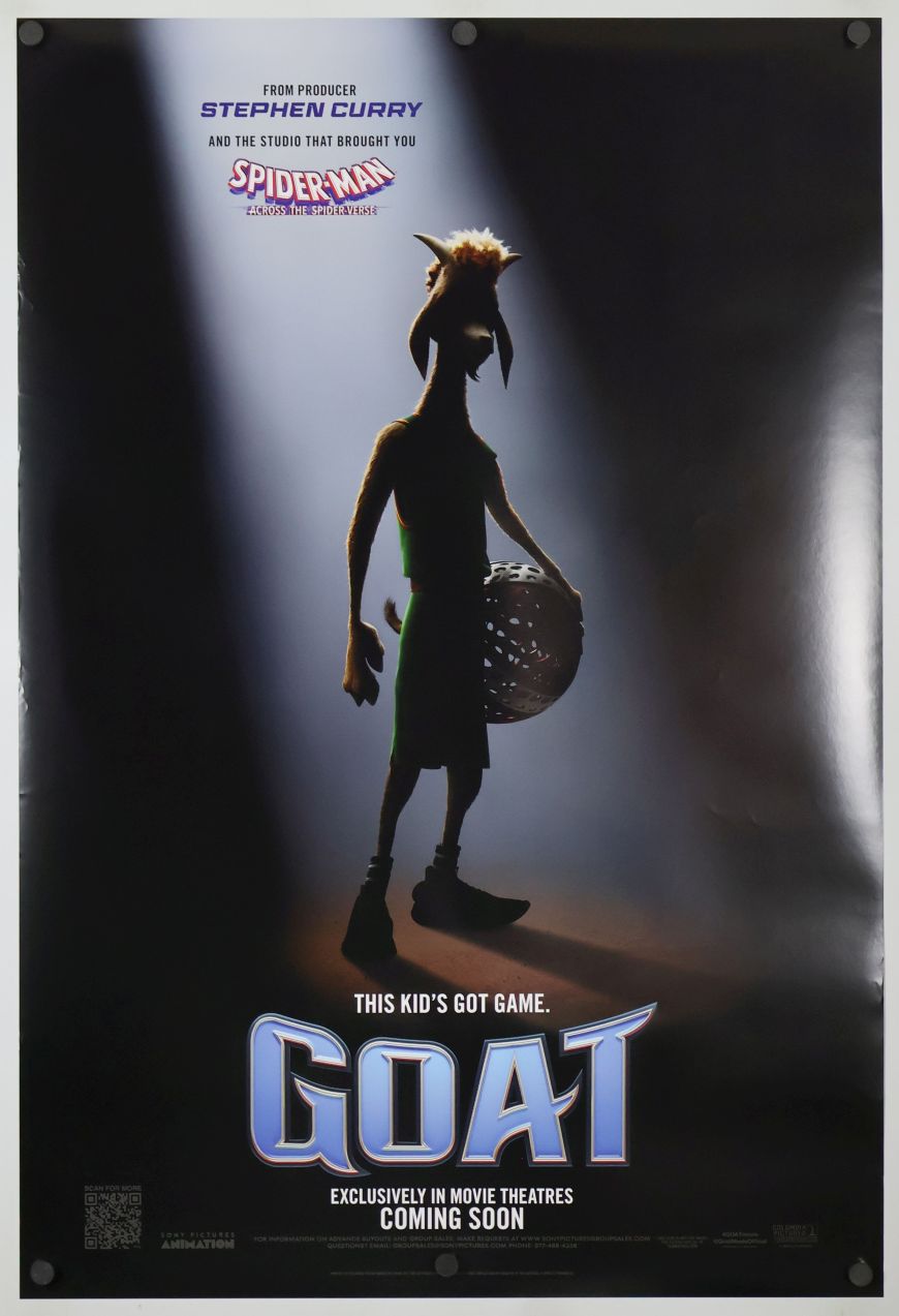 GOAT (2026) original theatrical movie poster - Advance