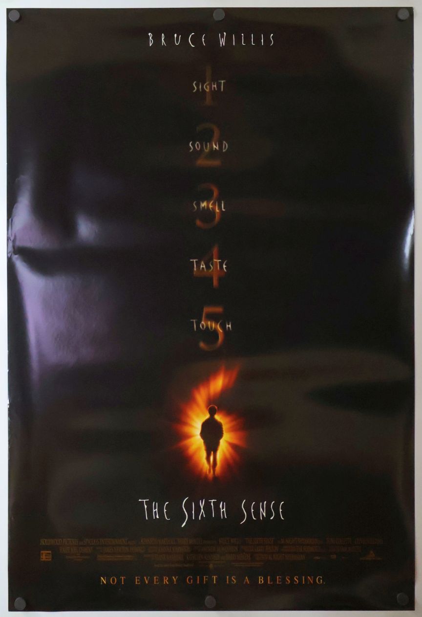 The Sixth Sense (1999) original theatrical movie poster - Final
