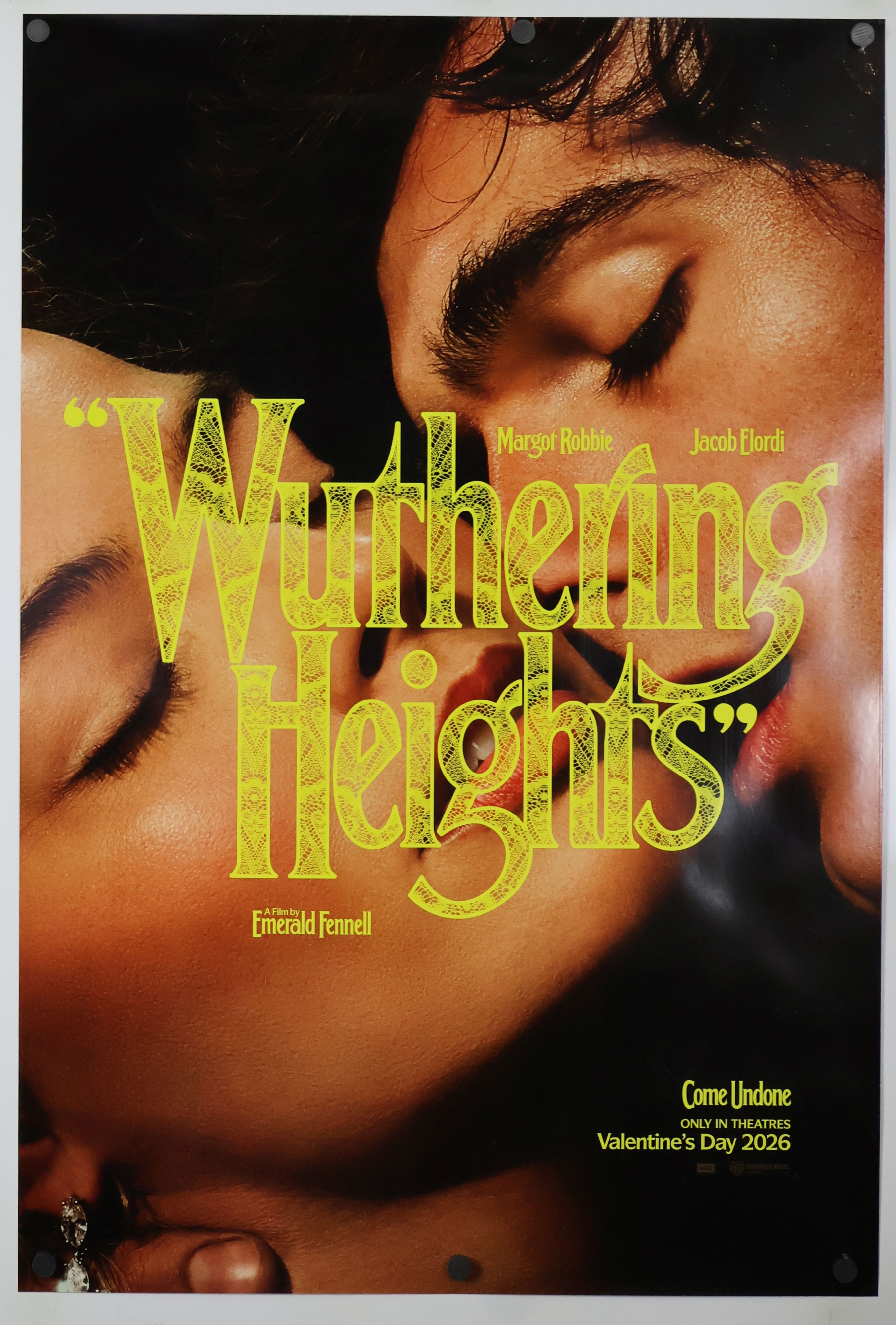 Wuthering Heights (2026) original theatrical movie poster - Advance Style B