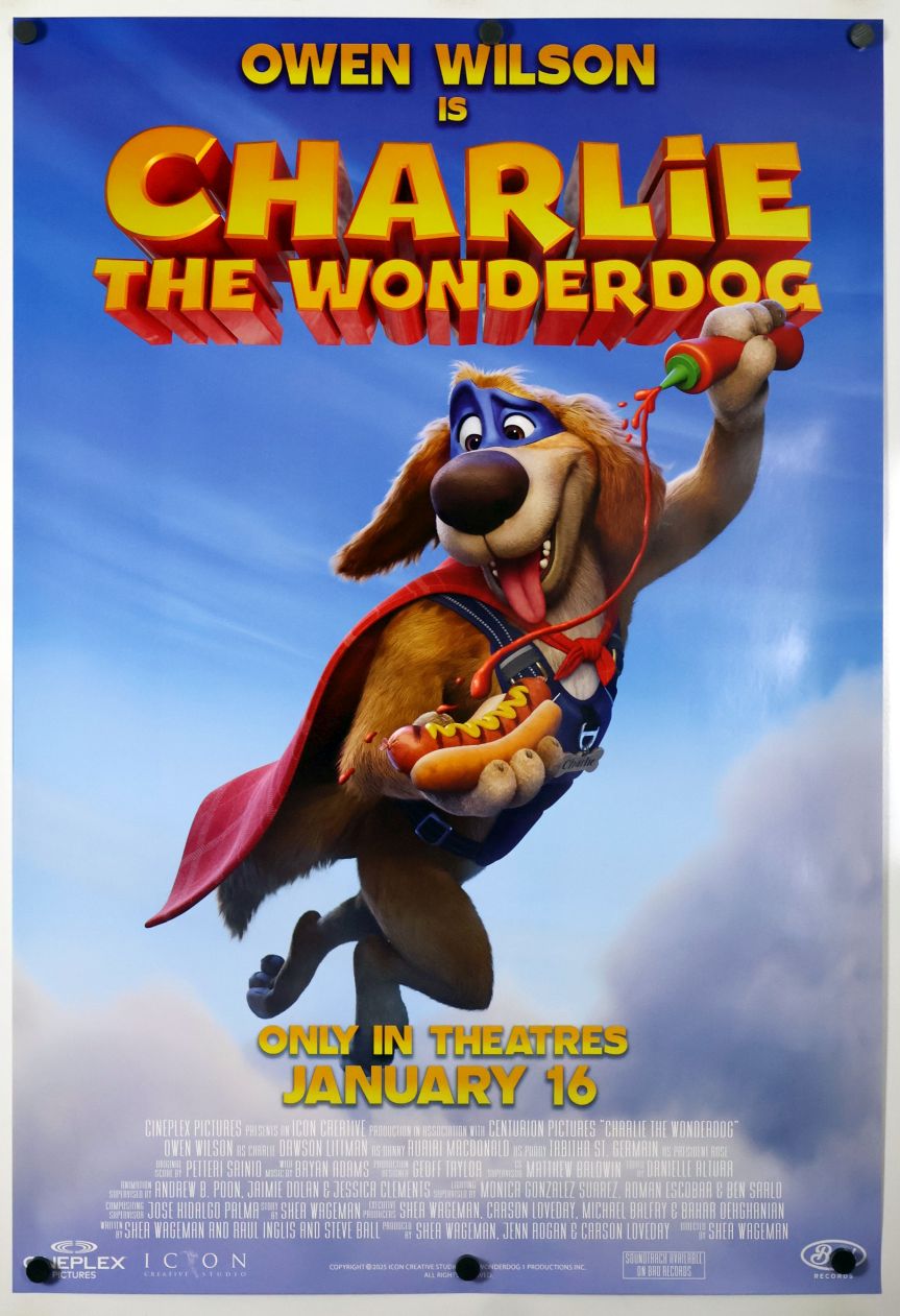 Charlie the Wonderdog (2026) original theatrical movie poster - Final