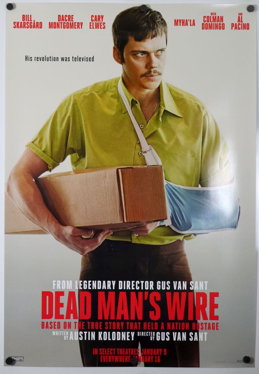 Dead Man's Wire (2025) original theatrical movie poster - Final