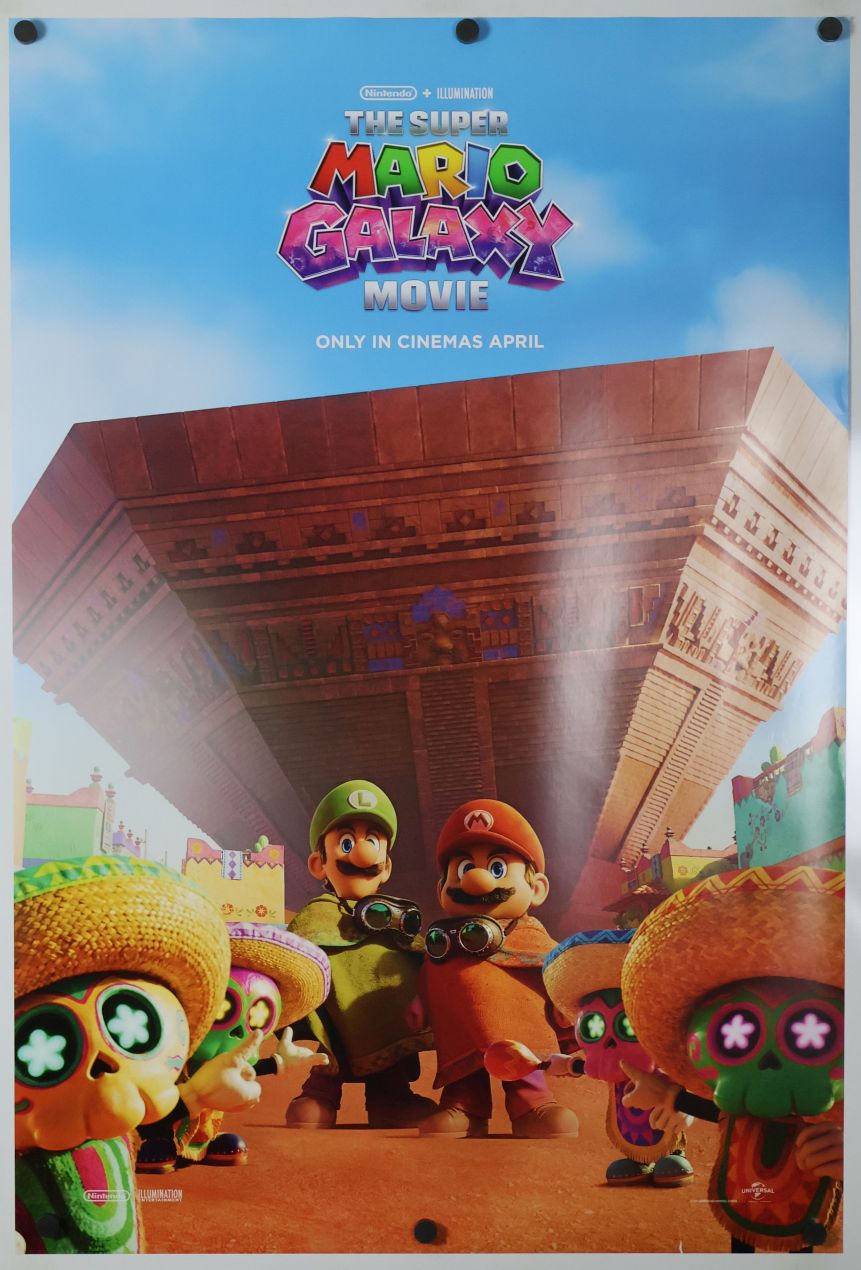 The Super Mario Bros. Movie Sequel (2026) original theatrical movie poster - International Advance B