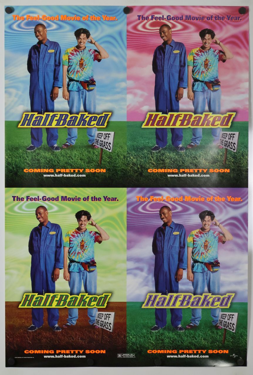 Half Baked (1998) original theatrical movie poster - Wilding