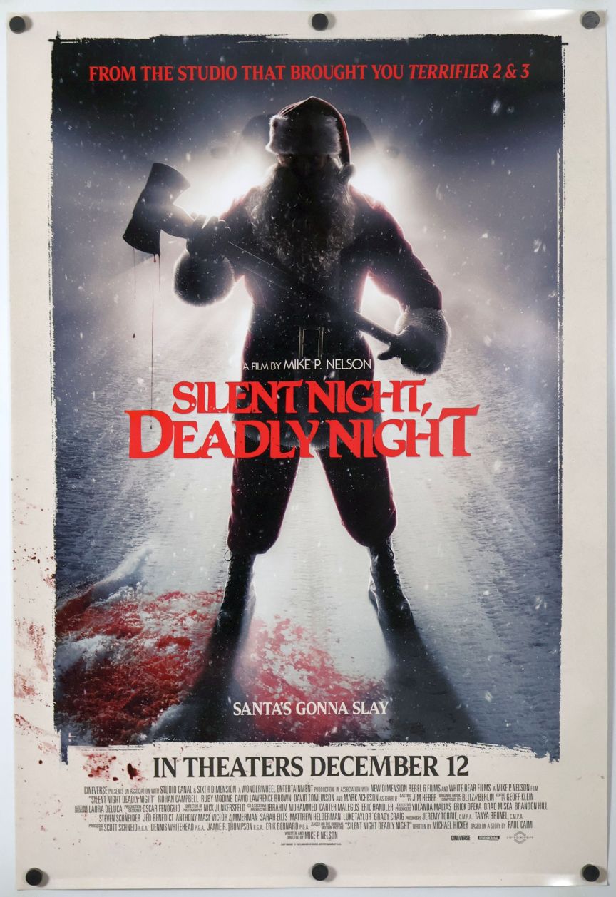 Silent Night, Deadly Night (2025) original theatrical movie poster - Final