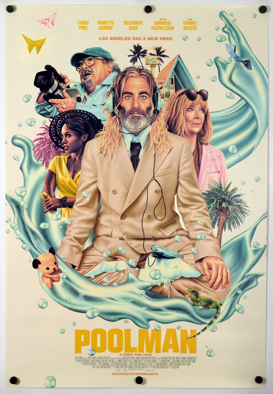 Poolman (2024) original theatrical movie poster - Final