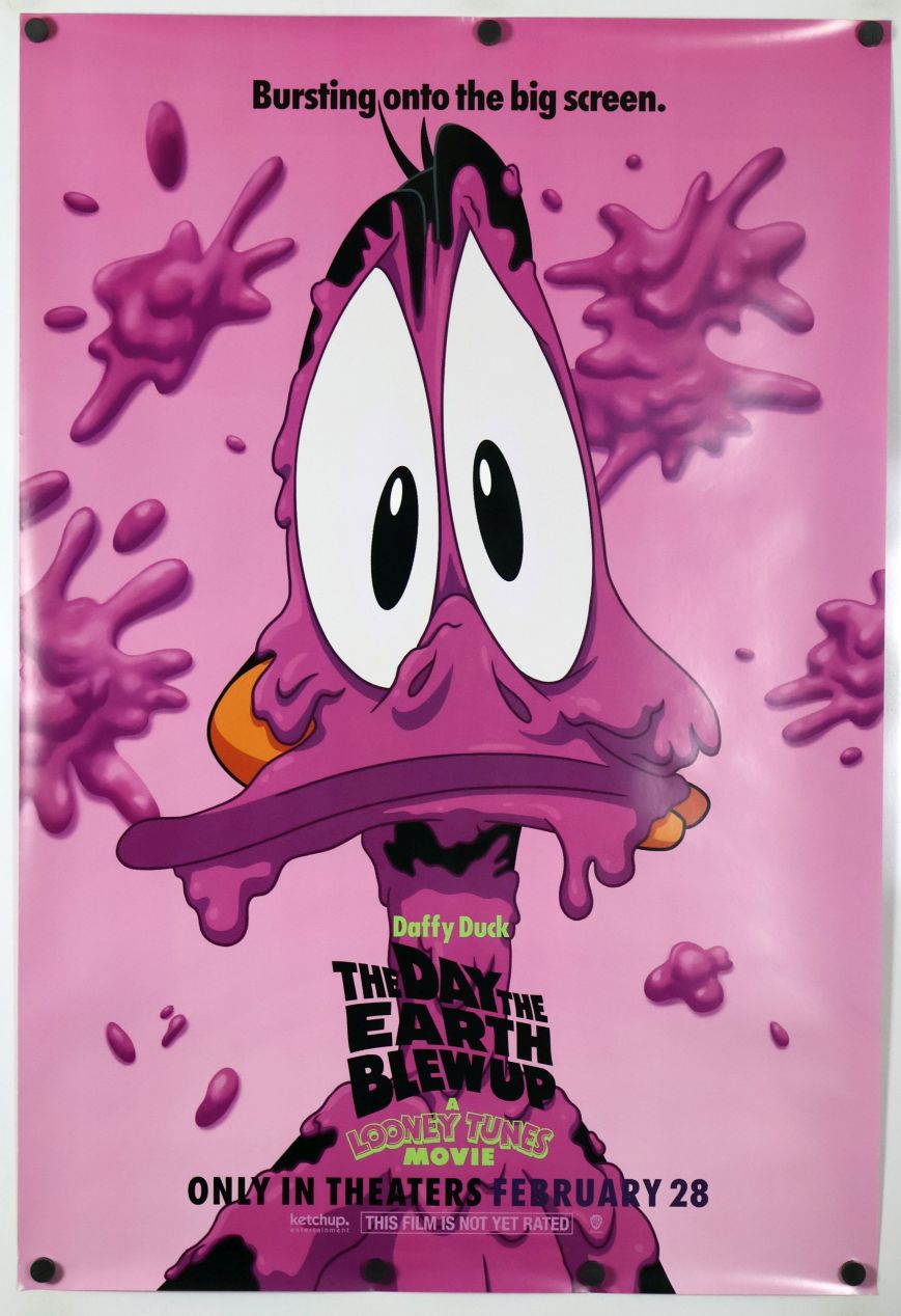 The Day the Earth Blew Up: A Looney Tunes Movie (2025) original theatrical movie poster - Advance