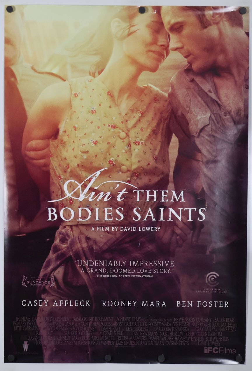 Ain't Them Bodies Saints (2013) original theatrical movie poster - Final