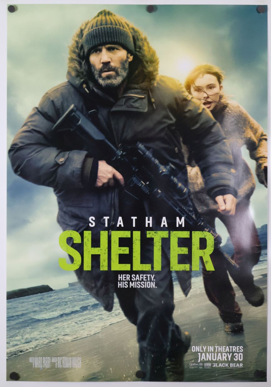 Shelter (2026) original theatrical movie poster - Final