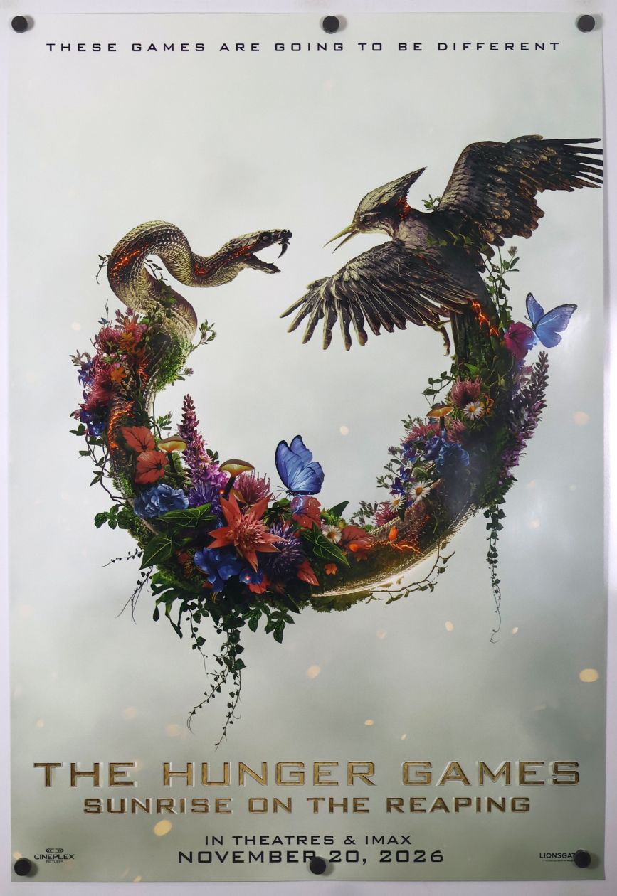 The Hunger Games: Sunrise on the Reaping (2026) original theatrical movie poster - Advance