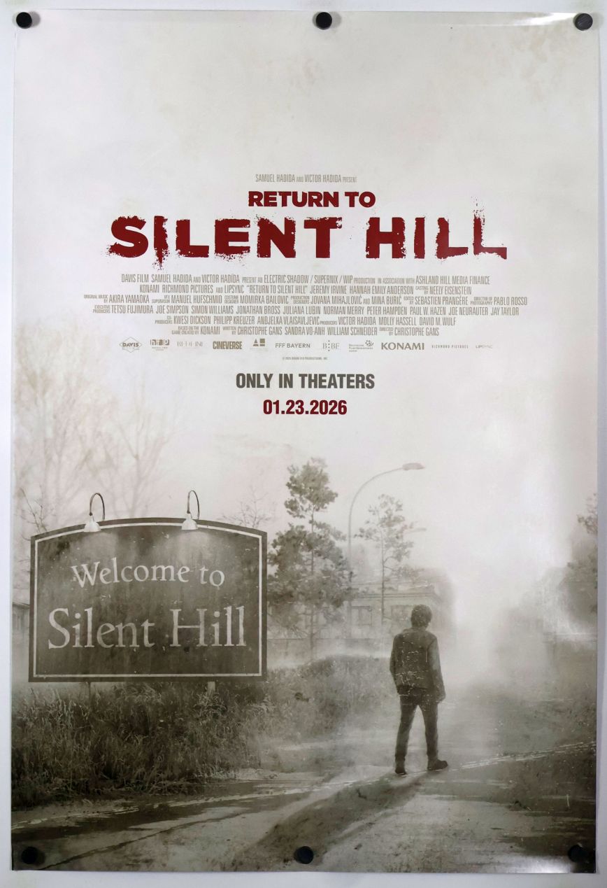 Return to Silent Hill (2026) original theatrical movie poster - Final