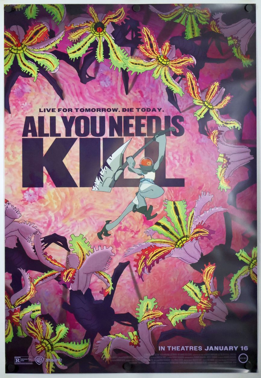 All You Need Is Kill (2025) original theatrical movie poster - Final
